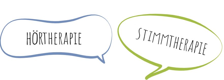 Sprechblasen Hörtherapie Stimmtherapie